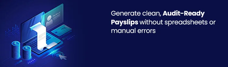 CTA banner to try Digital salary slip template showing accurate earnings and deductions without manual input