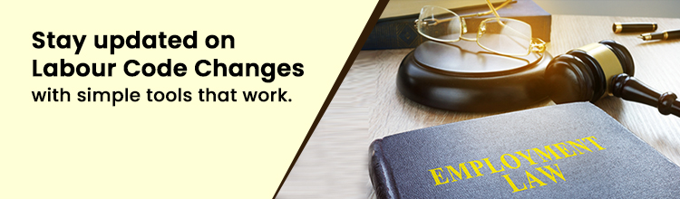 Banner encouraging HR teams to stay updated on Labour Code 2025 changes.