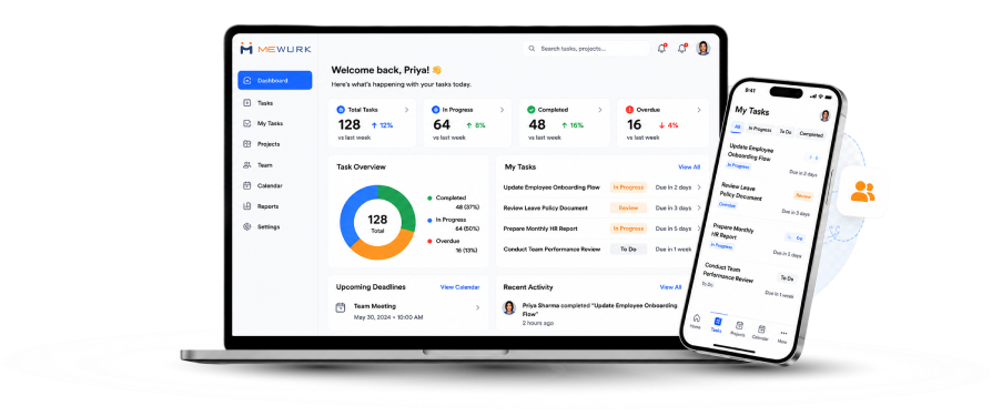 Smart task management software for HR teams