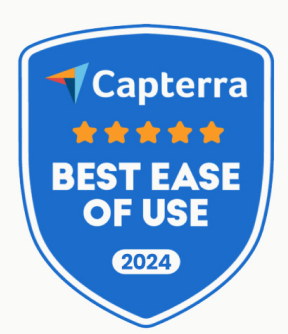 Capterra Best Ease of Use 2024
