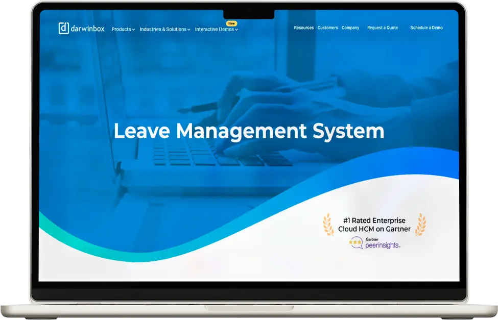 Darwinbox leave management system