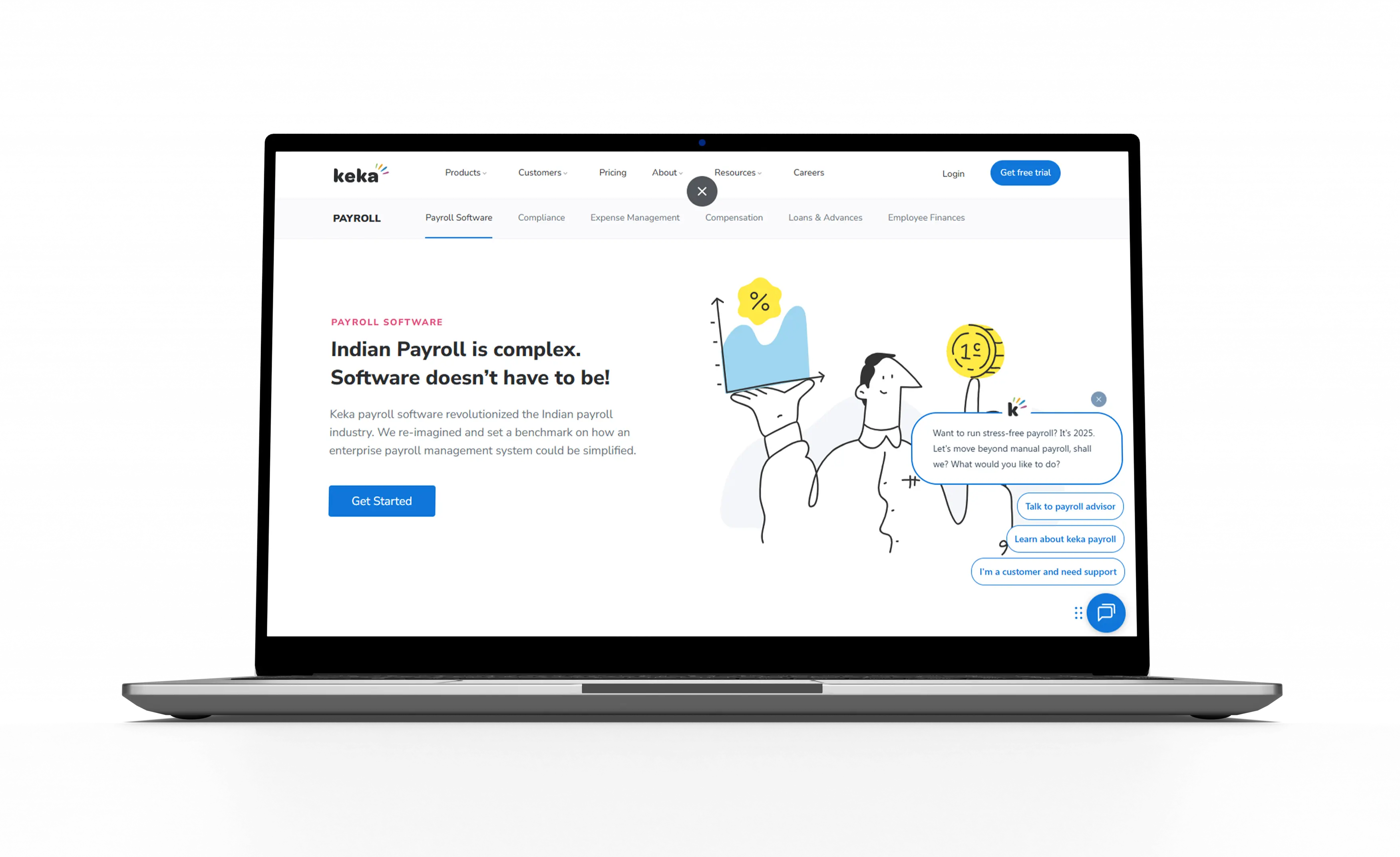 Keka Free Payroll Software India