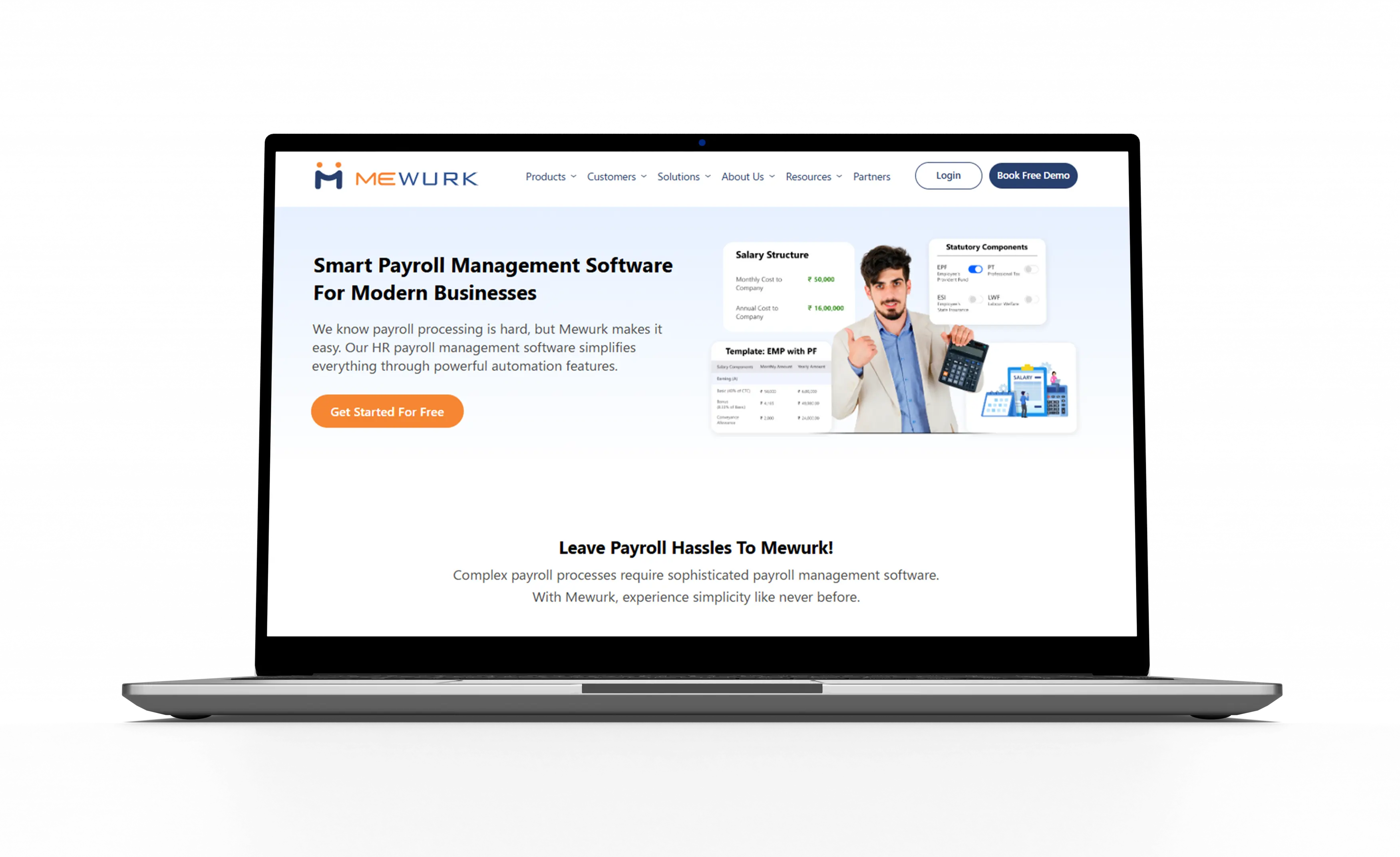 Mewurk Free Payroll Software India