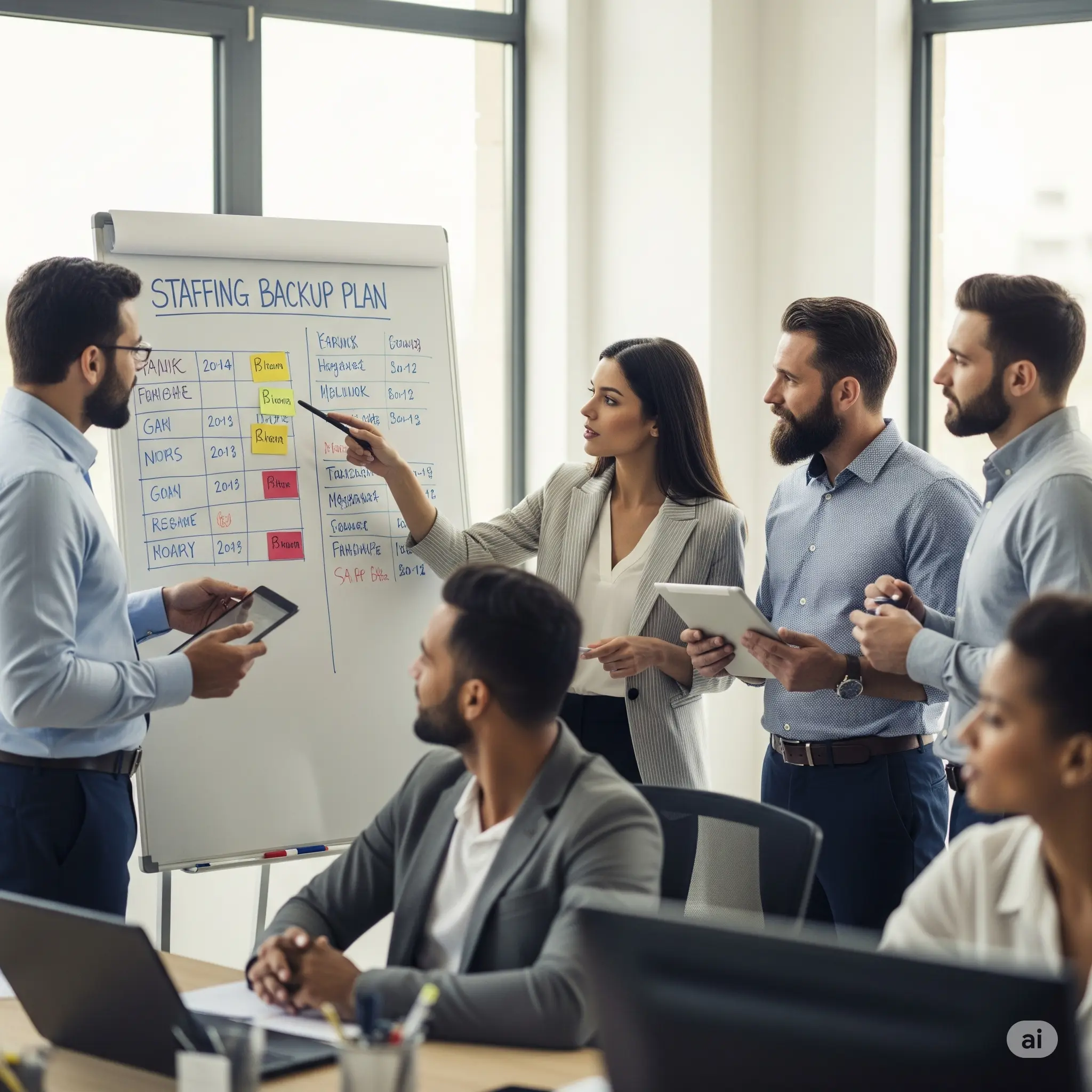 backup plan for staff scheduling