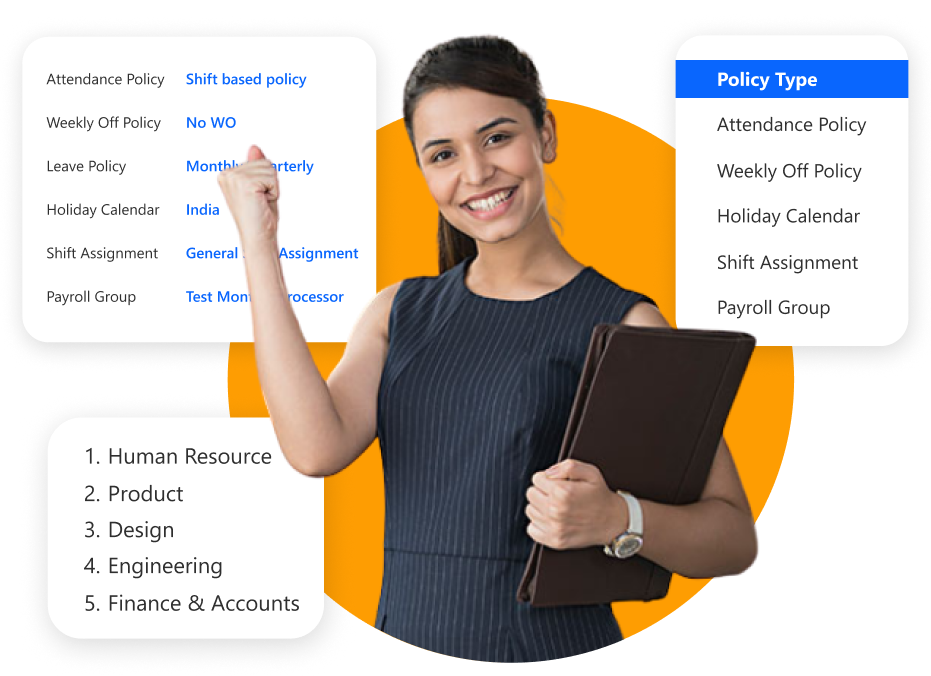 Integrated Policy Creation Workflow in Mewurk HR Management Software