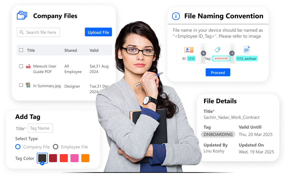 Mewurk Online Document Management System Software