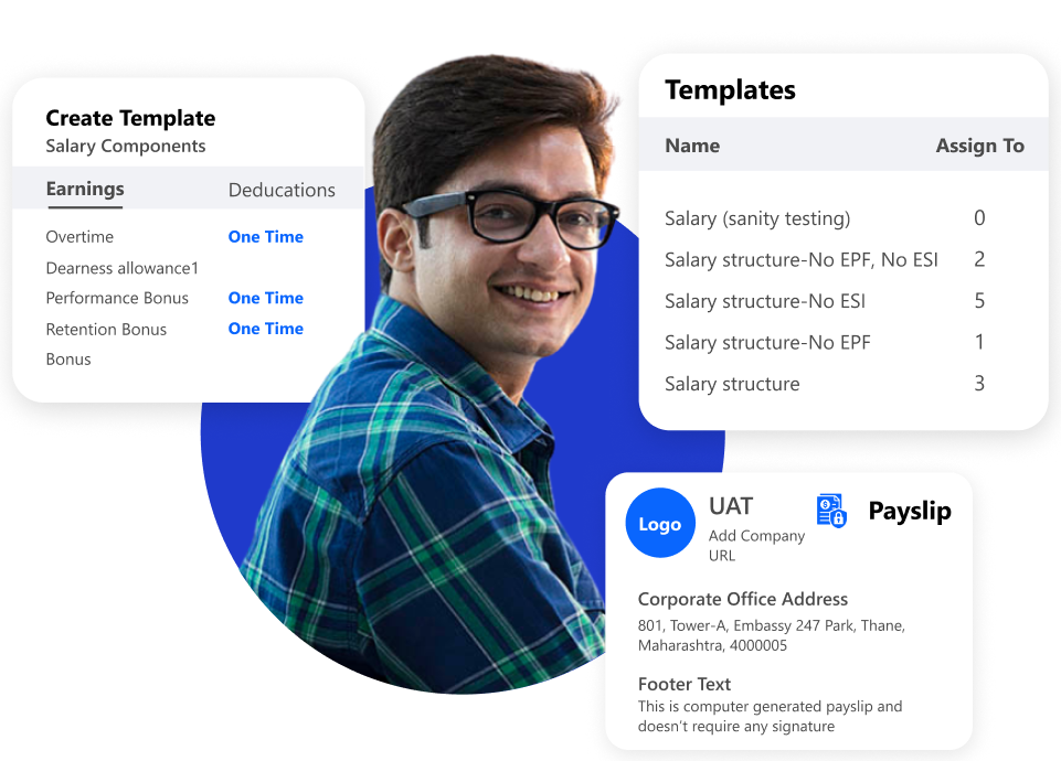 Customisable Payroll Salary Slip Templates